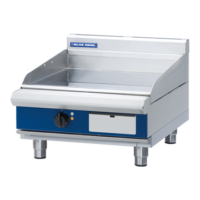 Blue Seal EP514-B 600mm Electric Griddle Bench Model