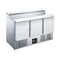 BLIZZARD BCC3EN Compact Gastronorm Prep Counter with Raised Collar 392L
