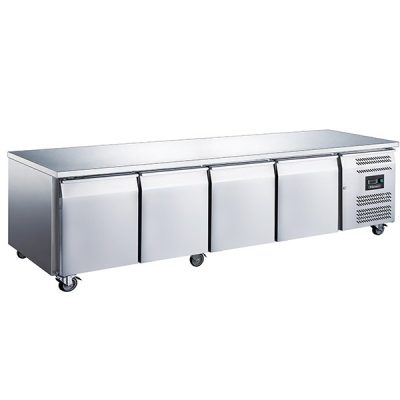 BLIZZARD LBC4SL Slim-line Stainless Steel Counter Freezer, 600mm (d) 449L