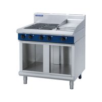 Blue Seal E516C-CB Electric 900mm Cooktop with Cabinet Base