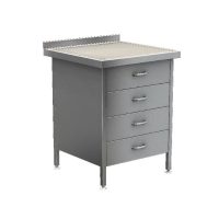 PARRY DRAWER4600 Stainless Steel 4 Drawer Unit (2)