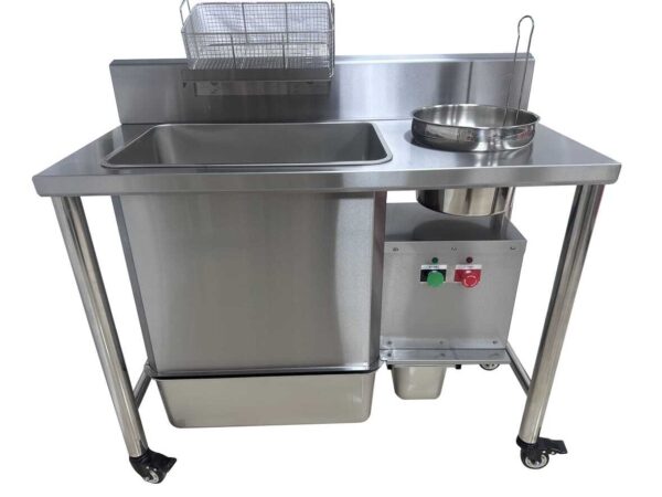 Infernus INF-SBT Chicken Breading Table – Electric, 13A Plug Infernus INF-SBT Chicken Breading Table – Electric, 13A Plug