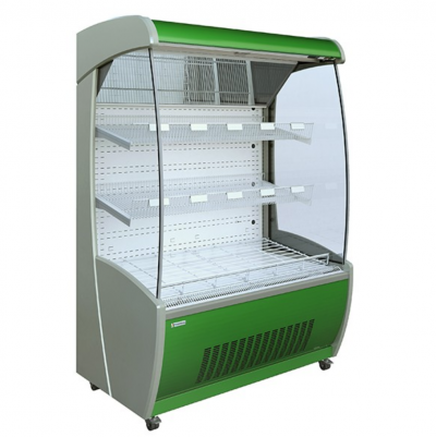 Mafirol PESSOA850 WH 2500-FV-FL Fruit and Vegetable Tiered Display 2580mm Wide