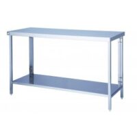 Parry FTAB Stainless Steel Flatpack Centre Table With One Undershelf