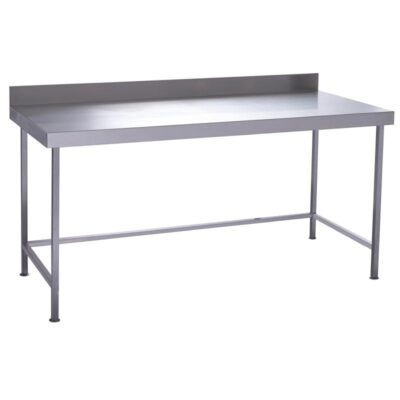 Parry TABN24700W Stainless Steel Wall Table with Void, 2400mm(w)