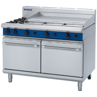 Blue Seal G528A 1200mm 2 Burner Gas Range with Double Static Oven