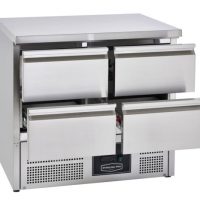 Sterling Pro Cobus SPU201-4D Undermounted Counter 4 Drawers, 220 Litres