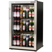 Autonumis RIC00007 EcoChill Single Stainless Steel Surround Hinged Door Bottle Cooler