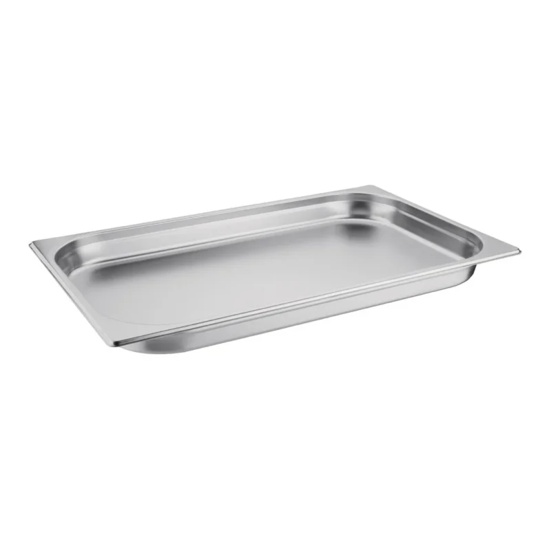 1/1 GN 20mm Deep Stainless Steel Gastronorm Pan / Container 1/1 GN 20mm Deep Stainless Steel Gastronorm Pan / Container