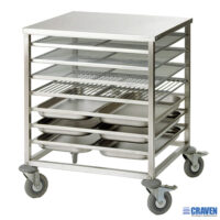CRAVEN GNT Gastronorm 1/1 Racking Trolleys