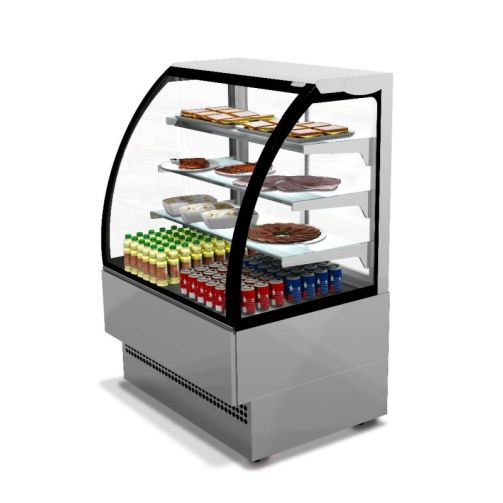 Sterling Pro EVO90-SS-R290A Stainless Steel Patisserie Display Counter, 900 mm Wide