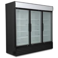 BLIZZARD GDF1800 Triple Glass Door Freezer Merchandiser 1750L