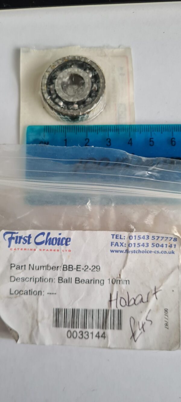 HOBART BB-E-2-29 BALL BRG 10MM