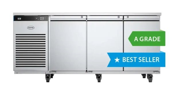 Foster EcoPro G3 EP1/3H, 3 Door Refrigerated Counter, 435L
