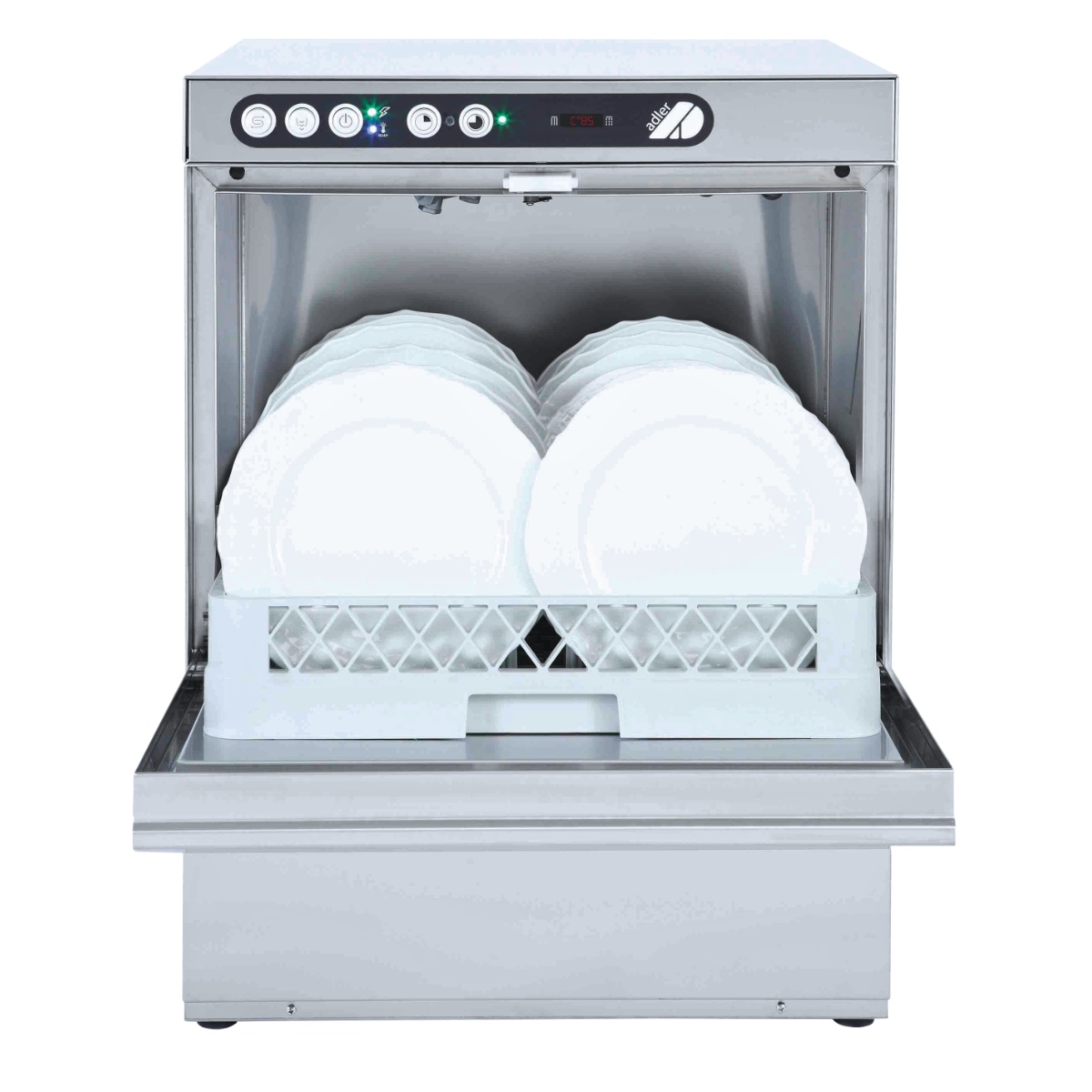 Adler AD50BT-DP 500mm Basket Dishwasher with Breaktank, Drain & Chemical Pump, 13A Plug Adler AD50BT-DP 500mm Basket Dishwasher with Breaktank, Drain & Chemical Pump, 13A Plug