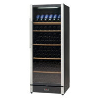 GRADED Vestfrost FZ295W-BLACK Multi-Zone Upright Wine Cooler, 338L