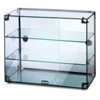 Lincat Seal GC36D - Counter-top Glass Display Case – Rear Sliding Doors – W 607 mm