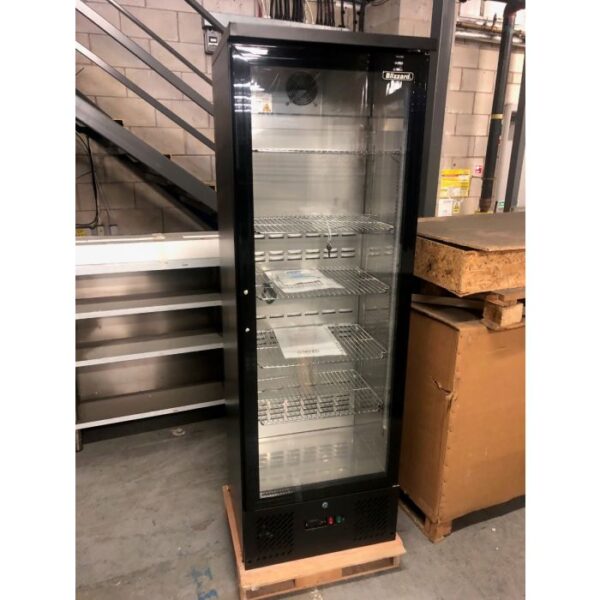 BLIZZARD GRADED ZX10 Upright Single Hinged Glass Door Bottle Cooler