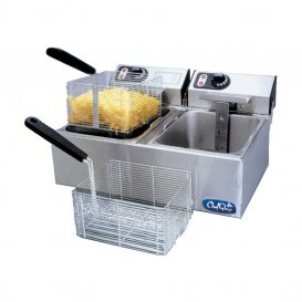 ChefQuip Electric Countertop Fryer – Double Tank – FFA3002