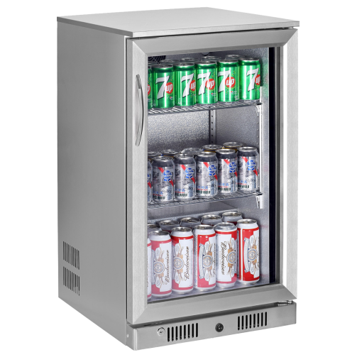 GRADED Sterling Pro SP1HC-STS Single Door Stainless Steel Bottle Cooler