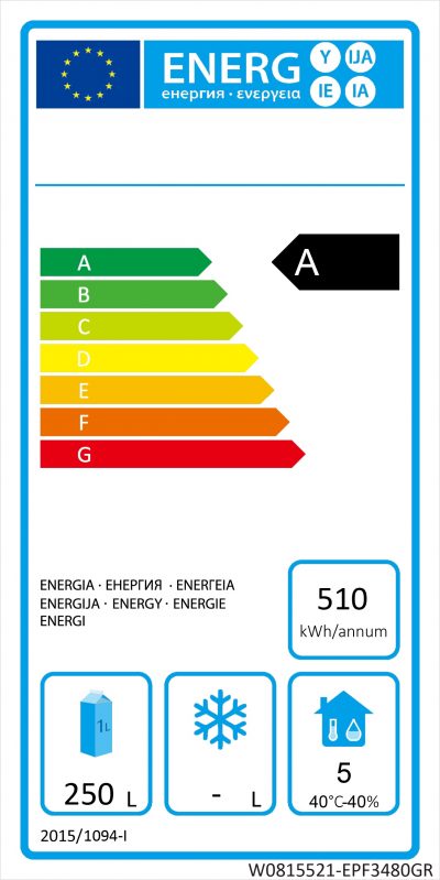 ATOSA Energy Rating EPF3480GR