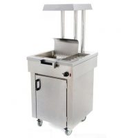Archway CS1/E Chip Scuttle with Cupboard 640mm (w)