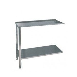 DC Passthroughs - Entry or Exit Table with Half Undershelf - 1150mm