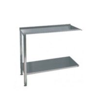 DC Passthroughs - Entry or Exit Table with Half Undershelf - 1650mm