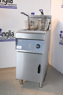 Infernus Single Tank, Twin Basket Electric Fryer Infernus Single Tank, Twin Basket Electric Fryer 1