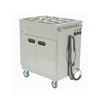Parry 1887 Mobile Servery with Bain Marie Top